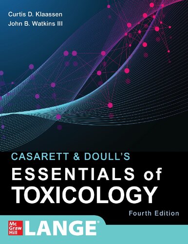 Casarett & Doull's Essentials of Toxicology (4th Edition) – eBook PDF