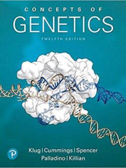 Concepts of Genetics (12th Edition) – eBook PDF