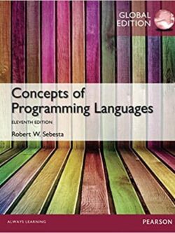 Concepts of Programming Languages (11th Edition) – Global – eBook PDF
