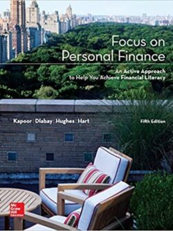 Focus on Personal Finance (5th Edition) – eBook PDF