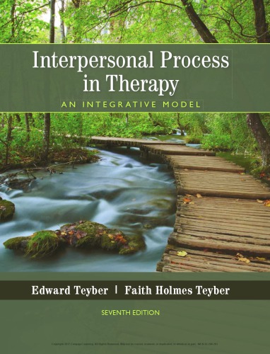 Interpersonal Process in Therapy: An Integrative Model (7th Edition) – eBook PDF