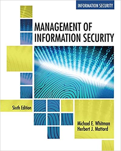 Management of Information Security (6th Edition) – eBook PDF