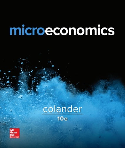 Microeconomics (10th Edition) – Colander – eBook PDF