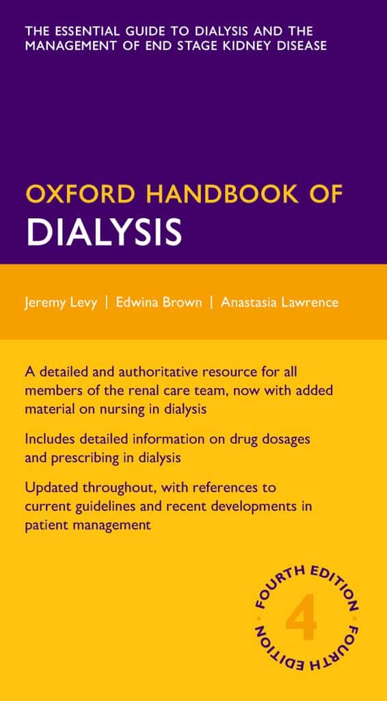 Oxford Handbook of Dialysis (4th Edition) – eBook PDF
