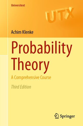 Probability Theory: A Comprehensive Course (3rd Edition) – eBook PDF