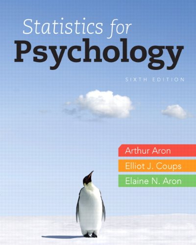 Statistics for Psychology (6th Edition) – eBook PDF
