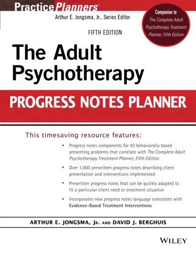 The Adult Psychotherapy Progress Notes Planner (5th Edition) – eBook PDF