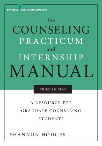 The Counseling Practicum and Internship Manual (3rd Edition) – eBook PDF