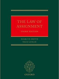 The Law of Assignment (3rd Edition) – eBook PDF