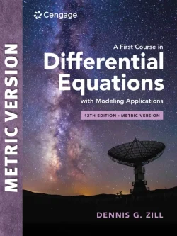 A First Course in Differential Equations with Modeling Applications (International Metric 12th Edition) – PDF