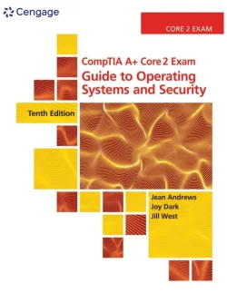 CompTIA A+ Core 2 Exam: Guide to Operating Systems and Security (10th Edition) – PDF